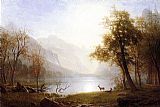 Albert Bierstadt Valley in Kings Canyon painting